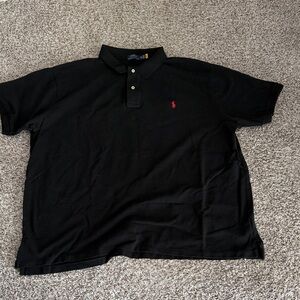 Polo by Ralph Lauren Men's Polo Shirt in Black